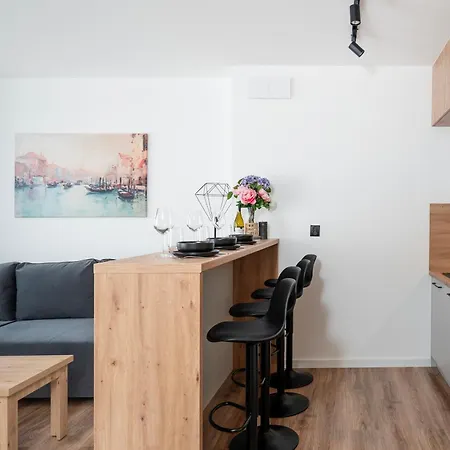 Apartment Rewolucji - 50m2, Working Desk, Balcony Lodz (Lodz)